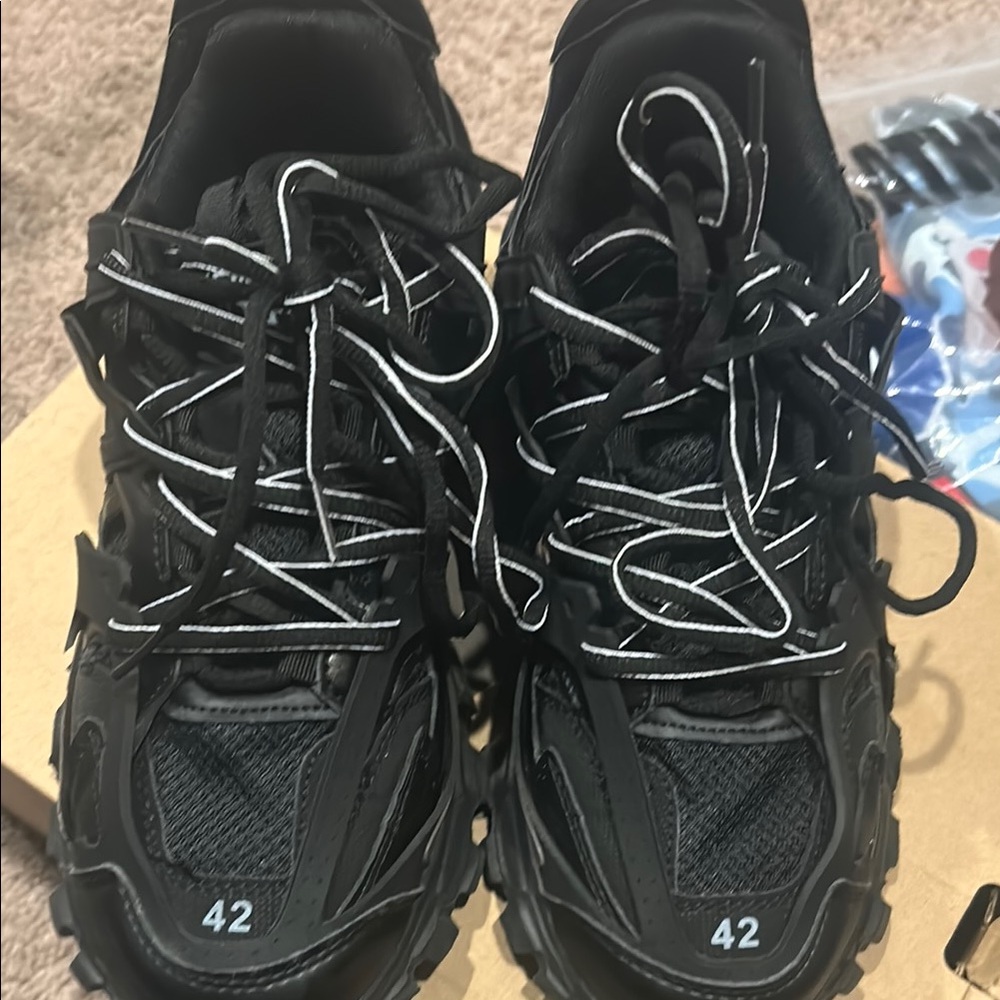 Black Athletic Sneakers
